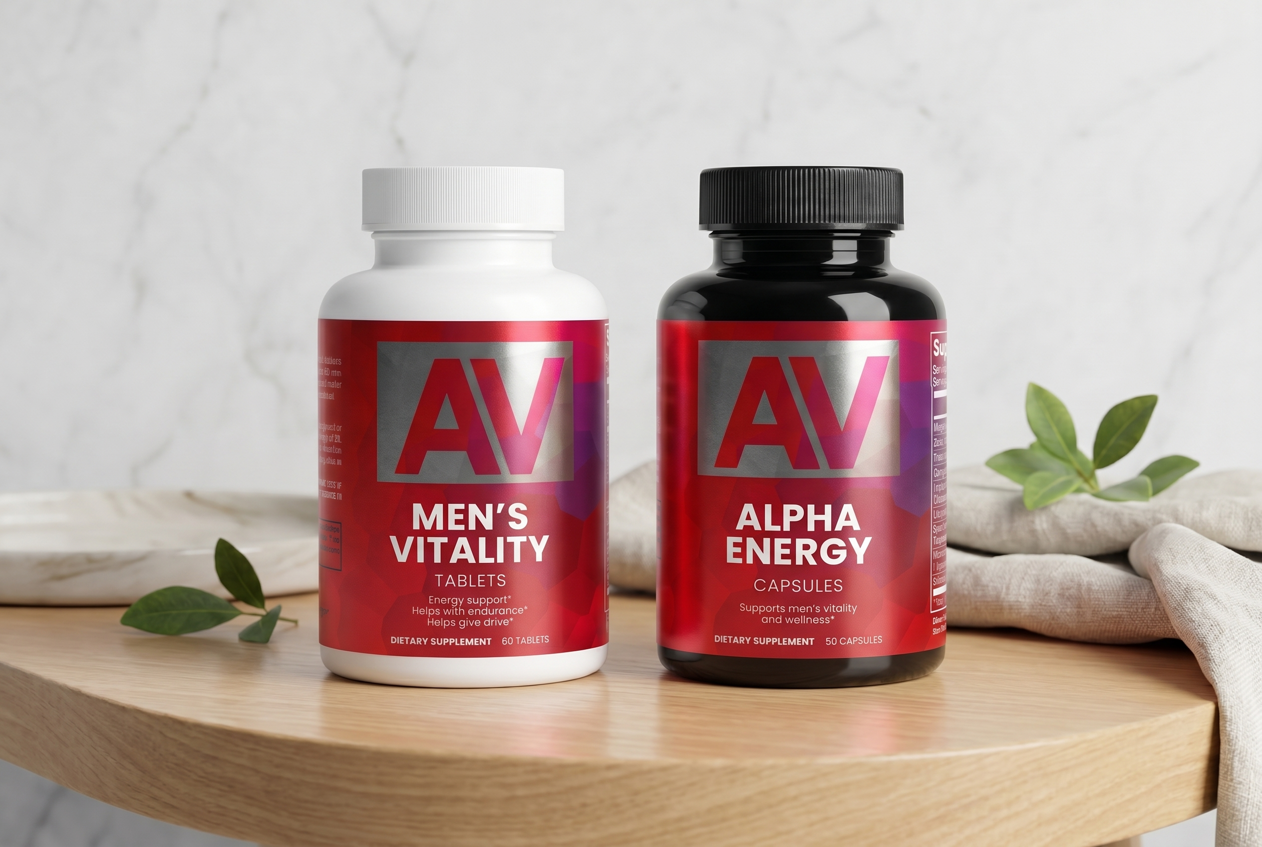 AlphaVital Stack — AM/PM System